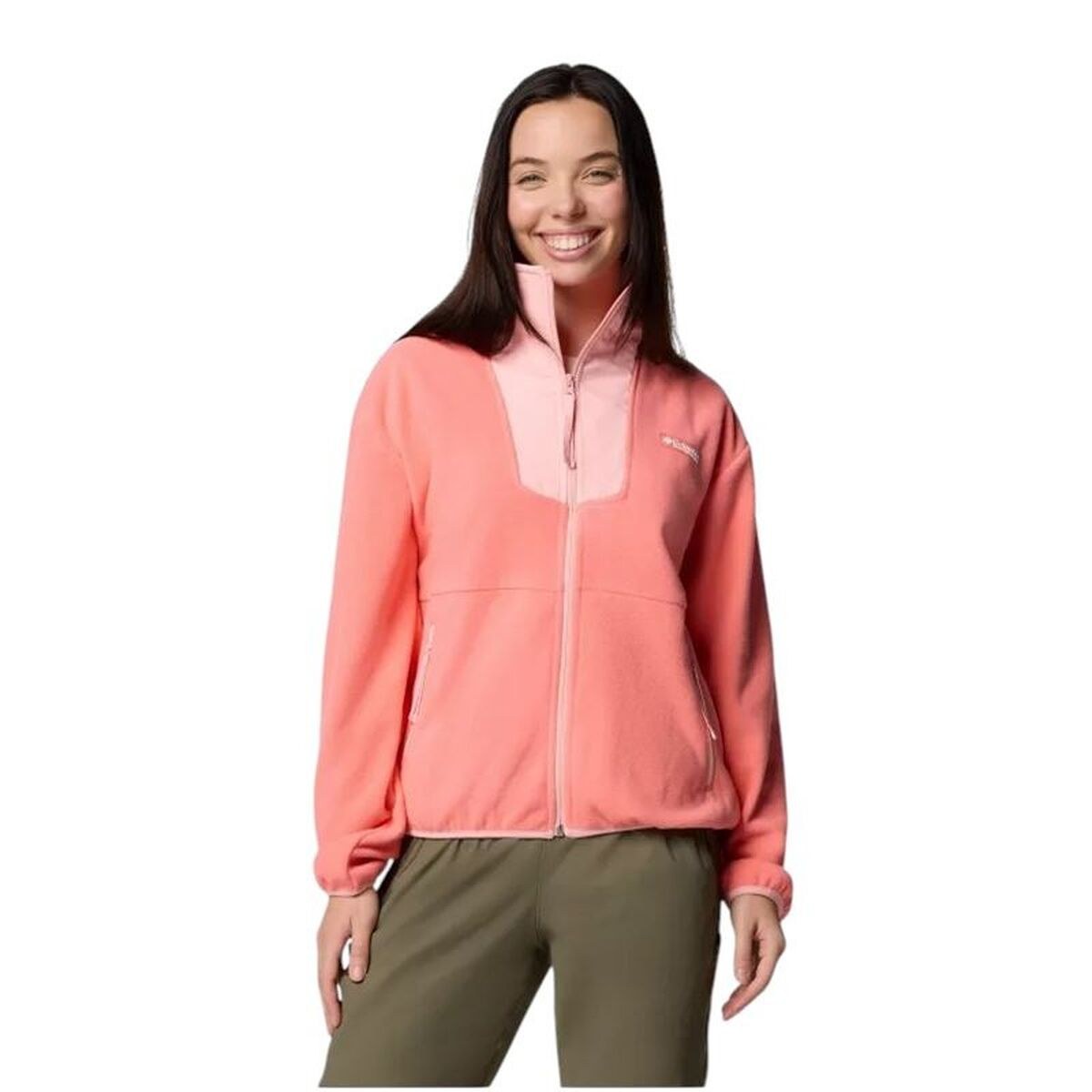 Fleece Lining Sequoia Grove™ Full Zip Salmon Lady