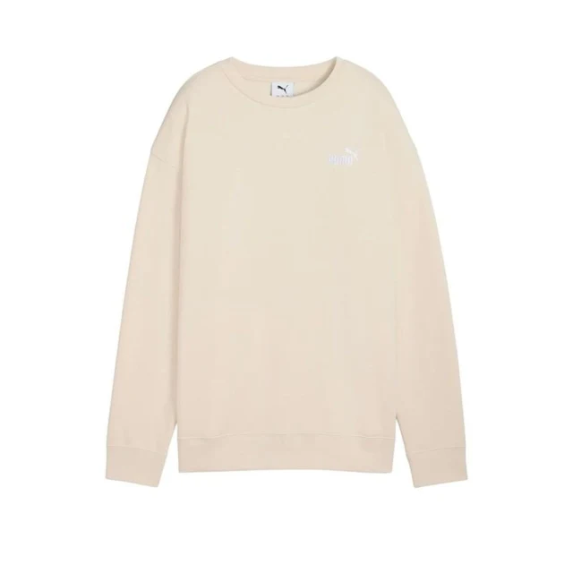 Women’s Sweatshirt without Hood Essentials Small No. 1 Logo Beige