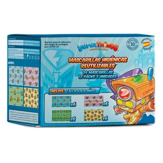 Hygienic Face Mask + 6 Years (24 uds)
