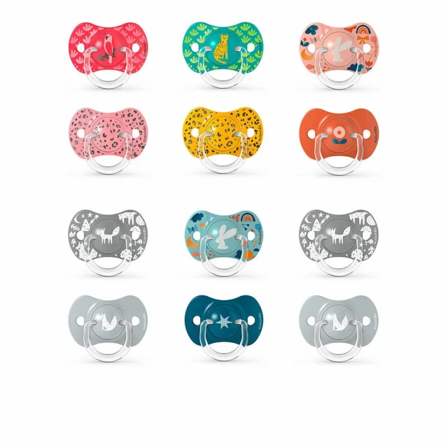 Pacifier Prints Multicolour (2 Units)