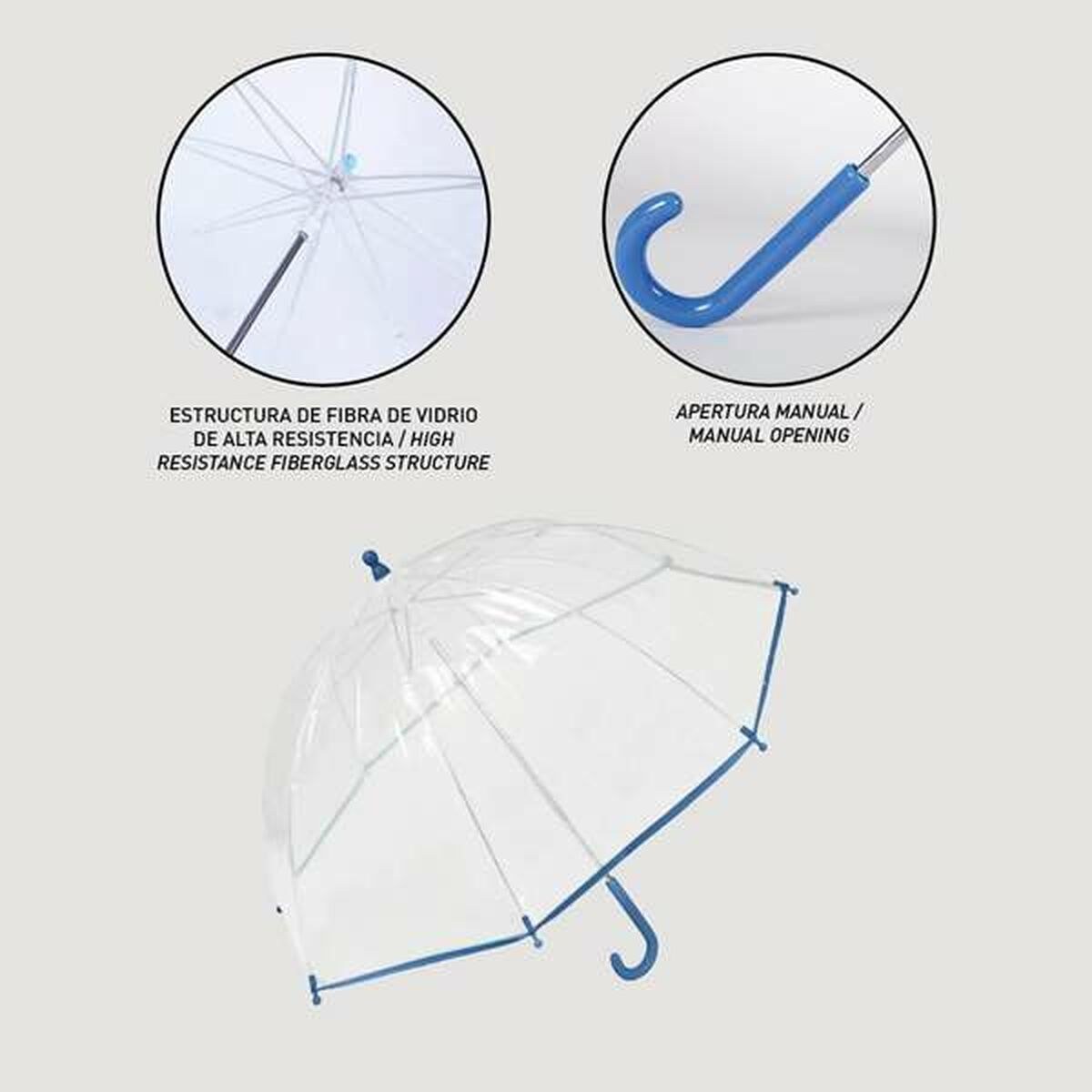 Umbrella Pink Metal PoE