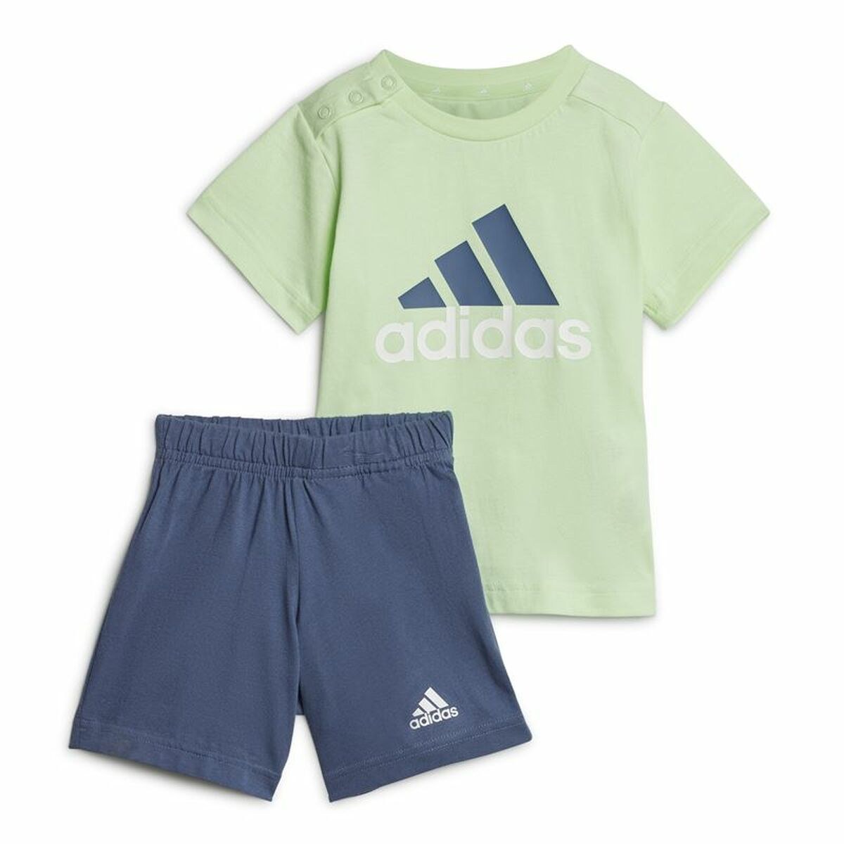 Sports Outfit for Baby Bl Cotton Set Infantil Blue Light Green