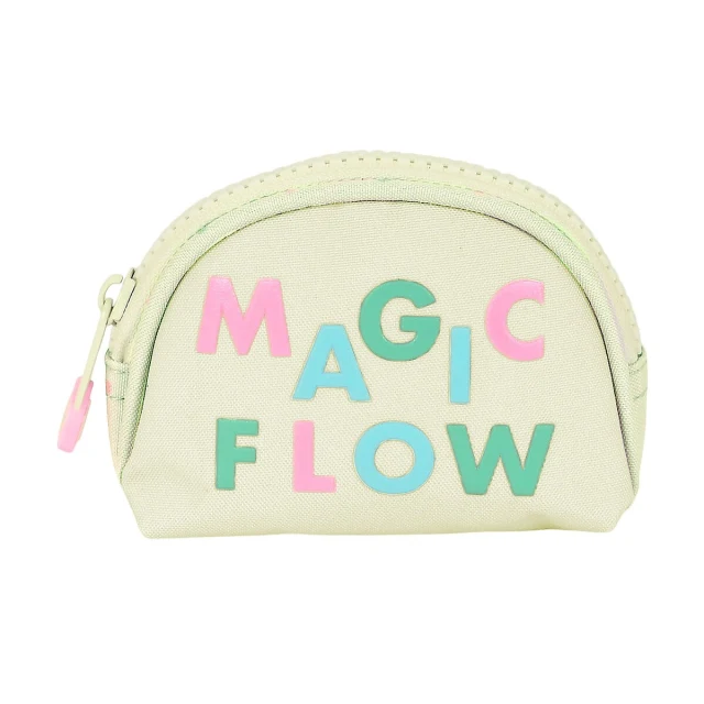 Purse Magic flow Beige (9.5 x 7 x 3 cm)