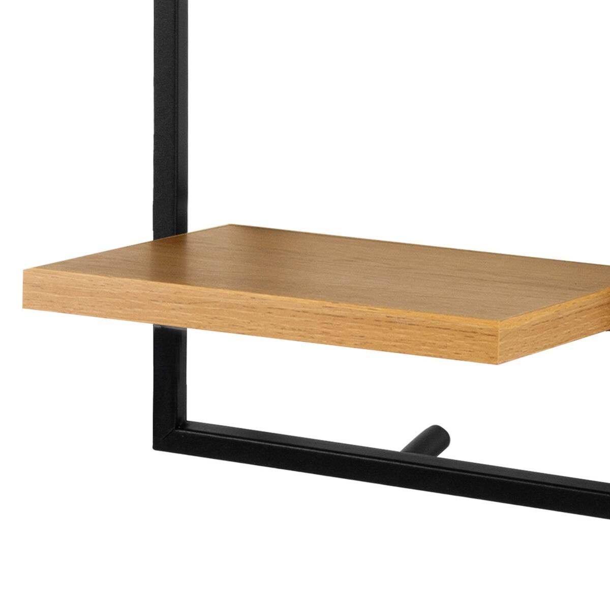 Shelves Iron MDF Wood 25 X 75 X 20 CM (4 Units)