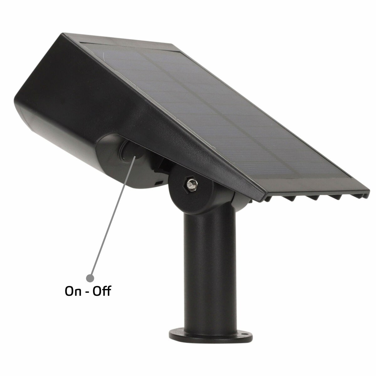 Solar lamp 8 x 37 x 11 cm (6 Units)