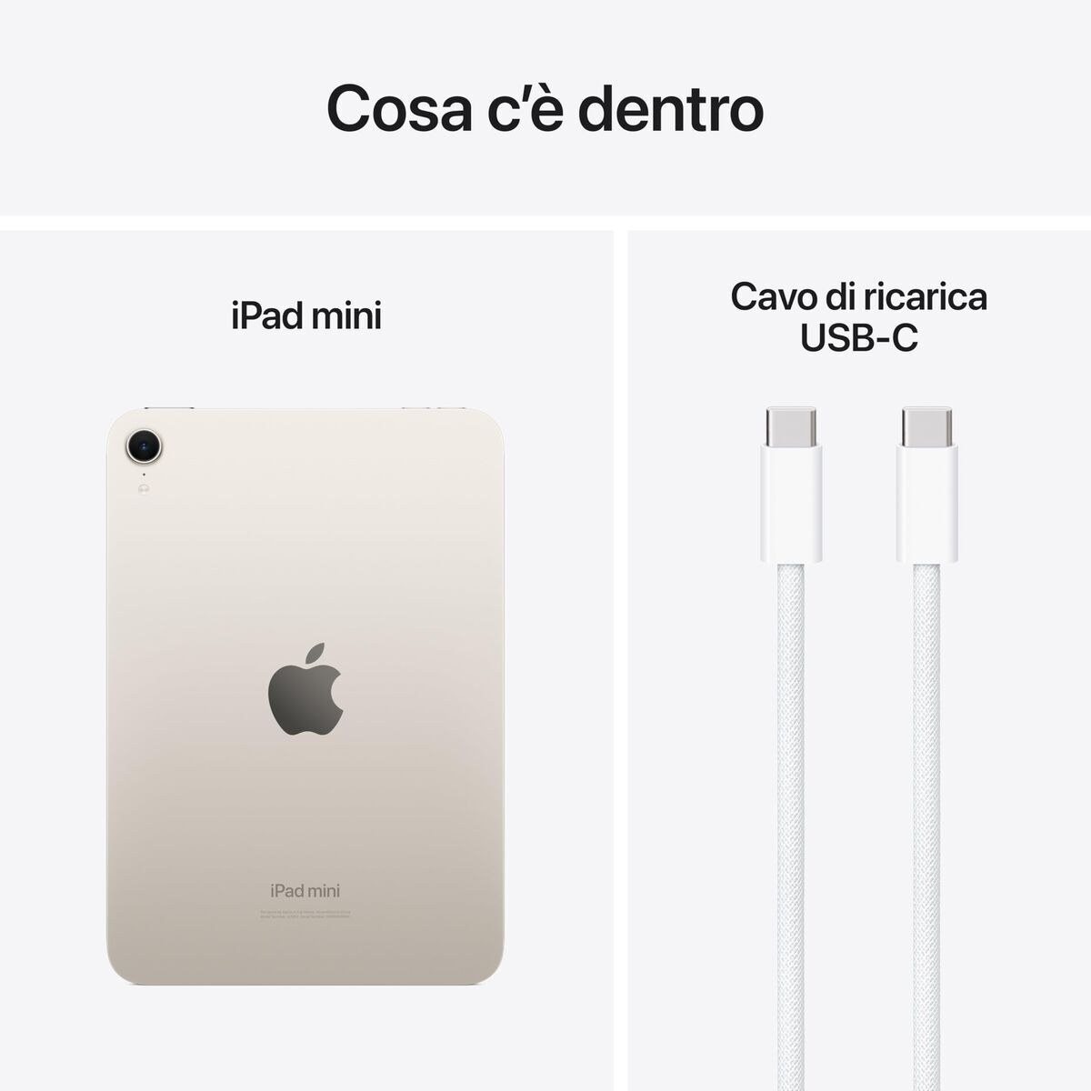 Tablet iPad mini 8,3" Hexa Core 8 GB RAM 256 GB White
