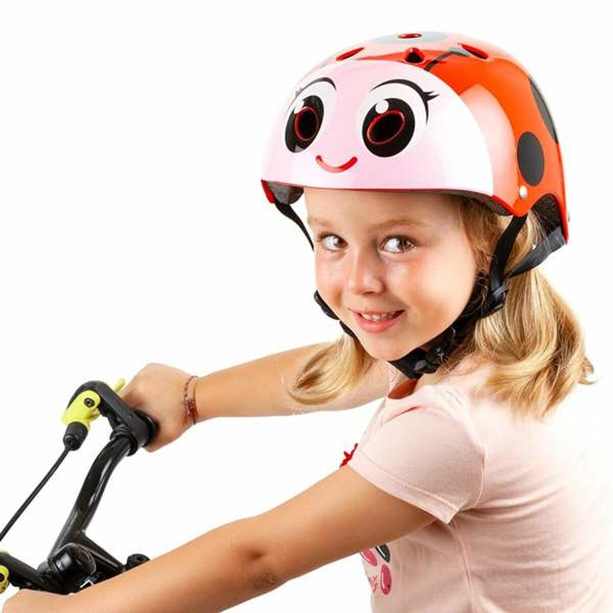 Children's Cycling Helmet Red Ladybird 26 x 21 x 16,5 cm