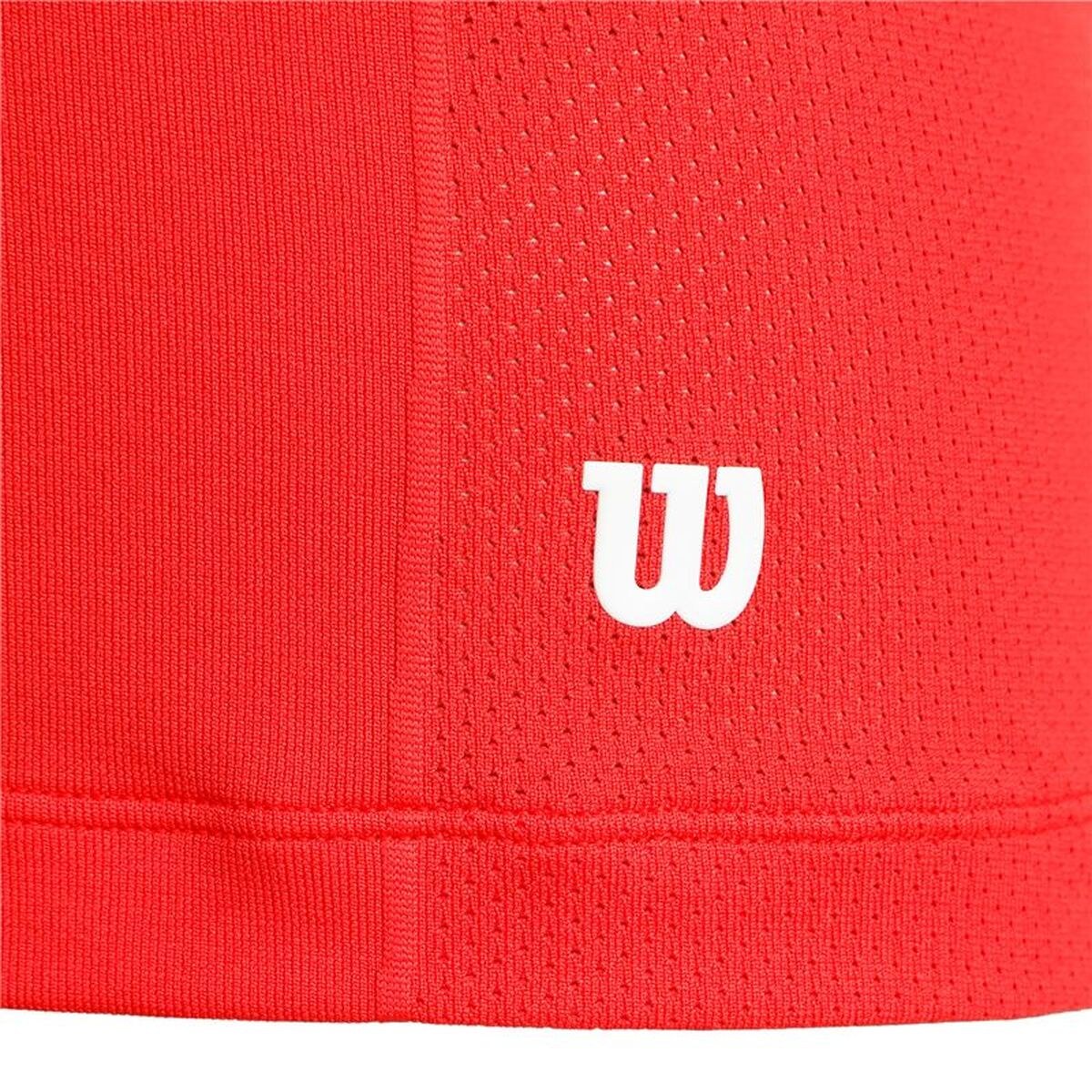 Men’s Short Sleeve T-Shirt Team Seamless Crew Red Padel