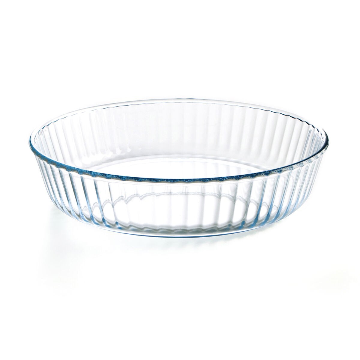 Oven Mould Circular 26 x 26 x 5,9 cm Transparent (6 Units)