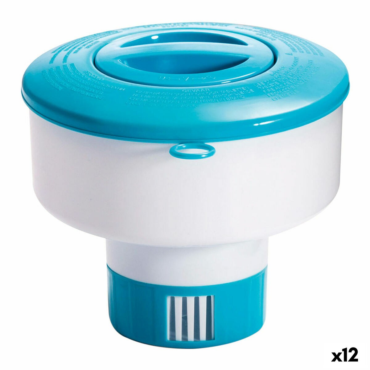 Chlorine Dispenser Pool 12 Units 17,8 x 17,8 cm