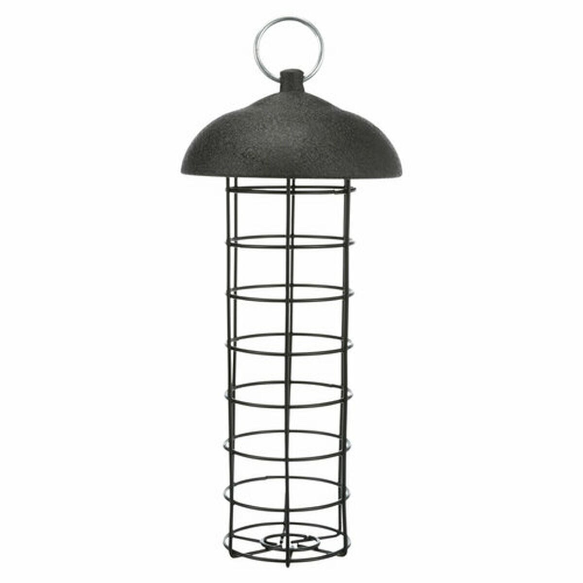 Bird feeder Black Ø 10 × 21 CM