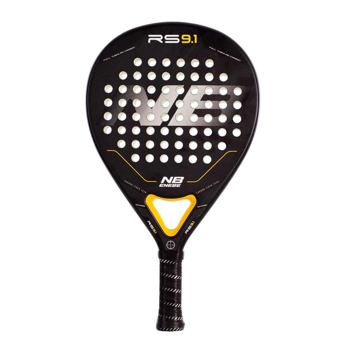 Padel Racket Yellow Plastic