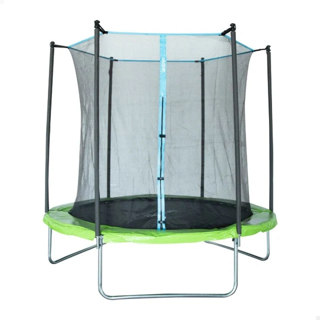Kids Trampoline with Safety Enclosure 244 x 239 x 244 cm Ø 244 cm