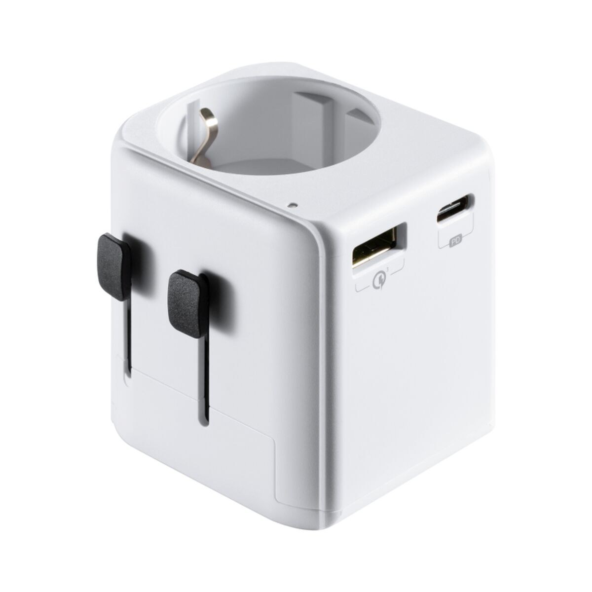 Universal Travel Power Adapter EW1472 White