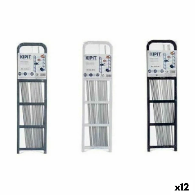 Shoe Rack White Black Grey 68 x 3,5 x 18,5 cm 68 x 3 x 18,5 cm (12 Units)