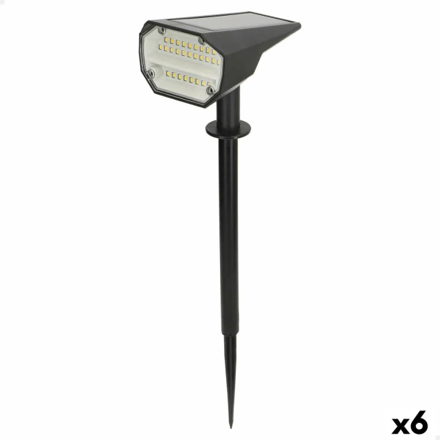 Solar lamp 8 x 37 x 11 cm (6 Units)