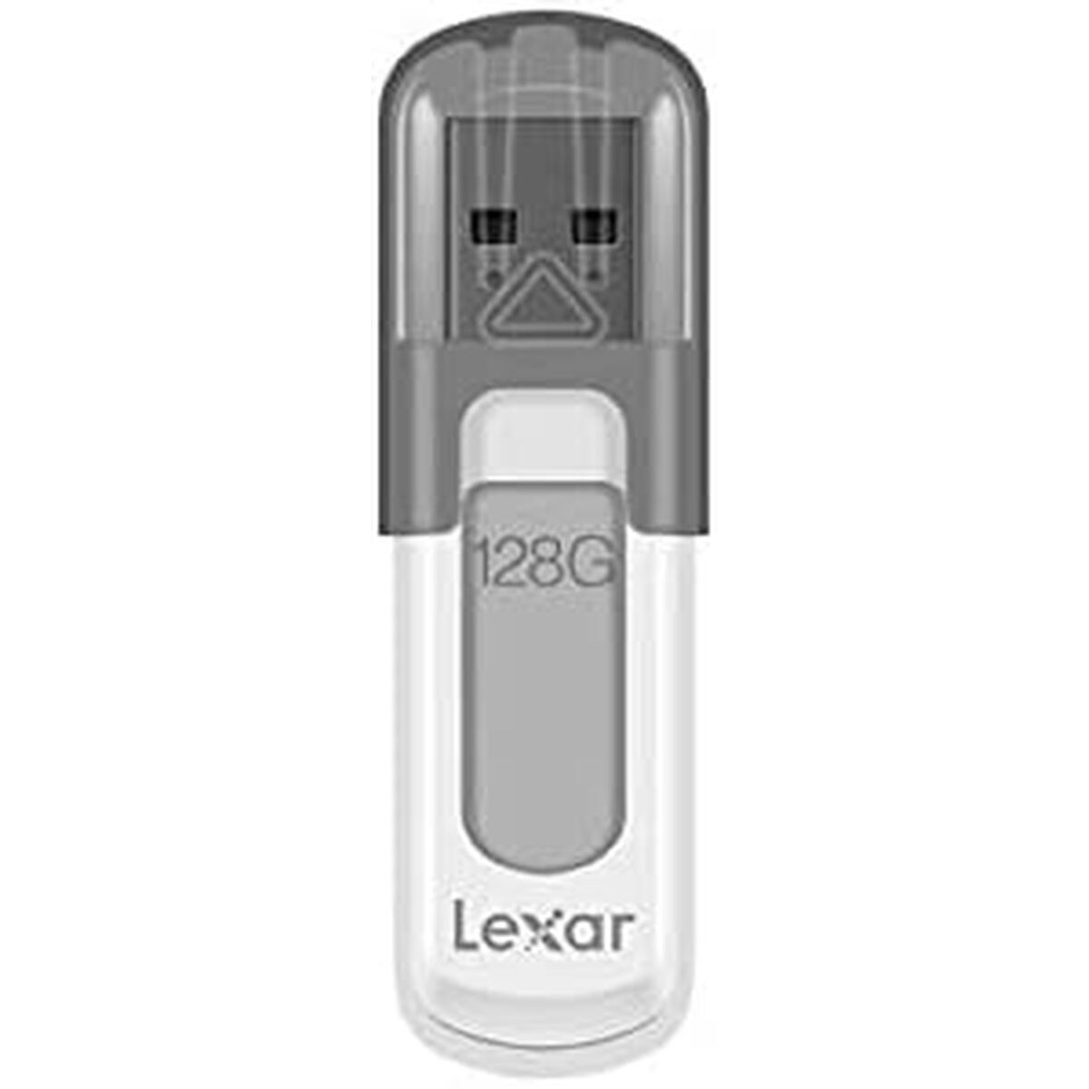 USВ-флешь память JumpDrive V100 Белый Белый/Серый 128 Гб