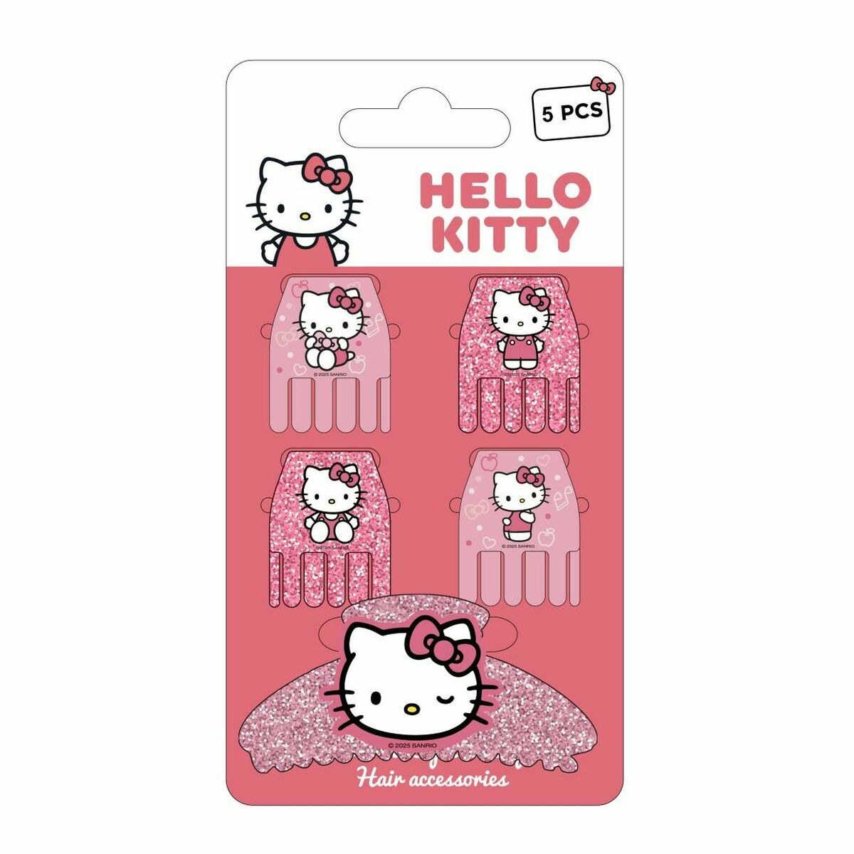 Hair Clips Pink