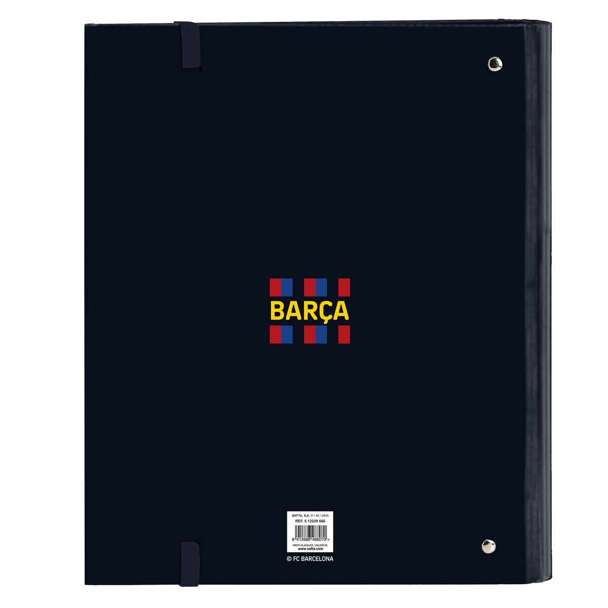 Ring binder Maroon Navy Blue 27 x 32 x 3.5 cm
