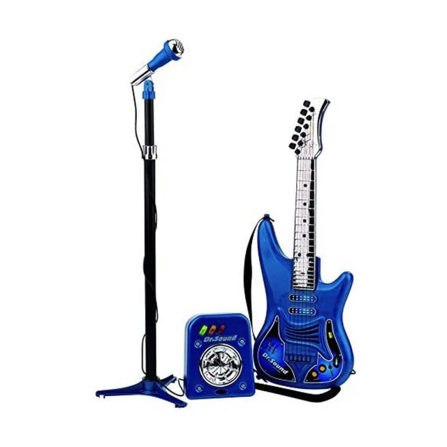 Baby Guitar Microphone Blue