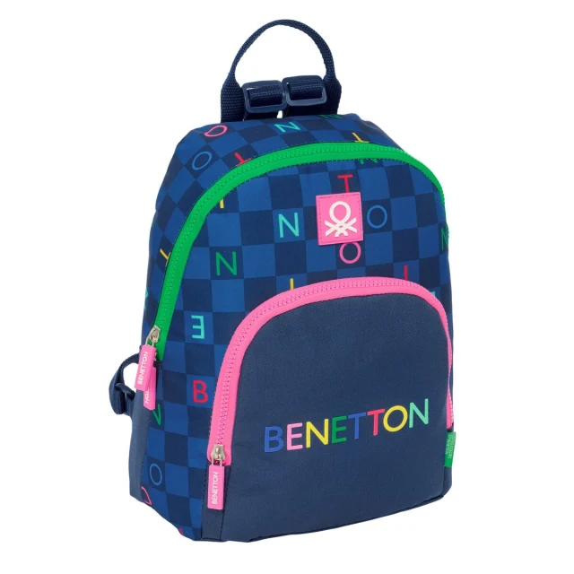 Rucksack Damero Navy Blue 25 x 30 x 13 cm