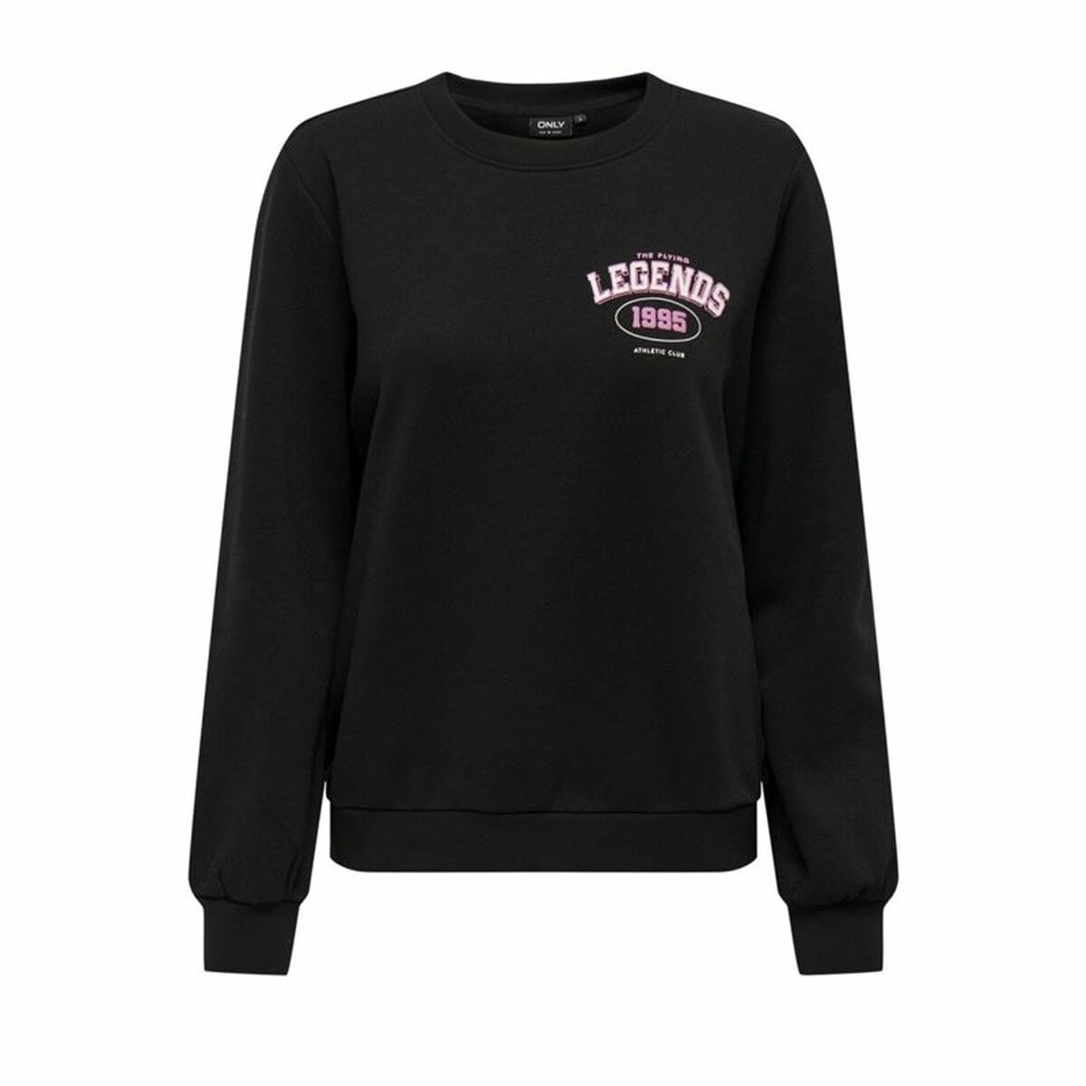 Women’s Sweatshirt without Hood Onlkimmie Black