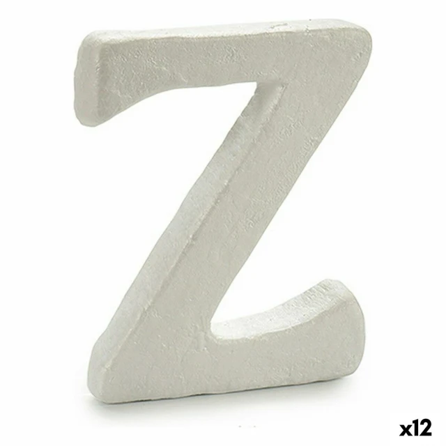 Letter Z White polystyrene (12 Units)