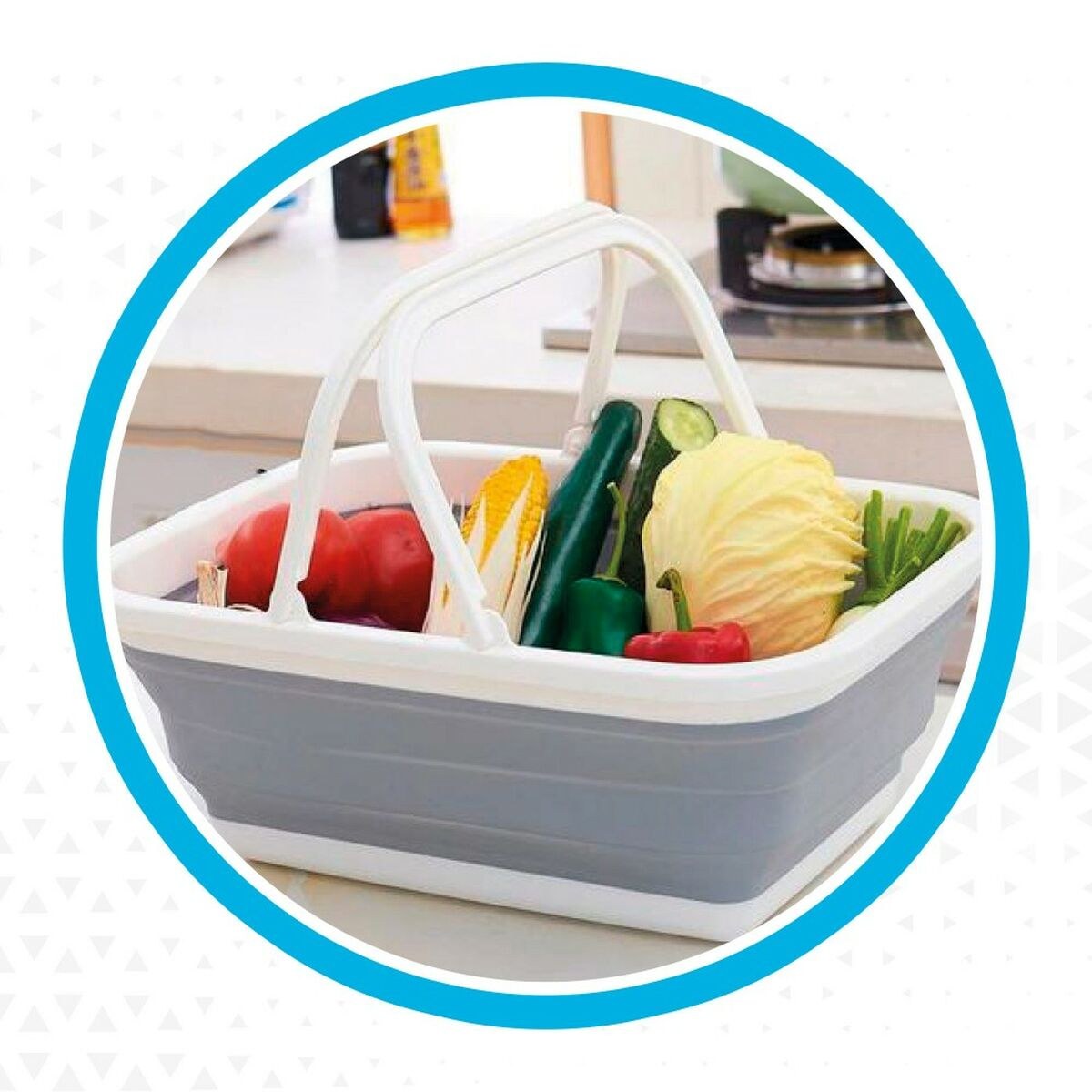 Basket Foldable 6 Units