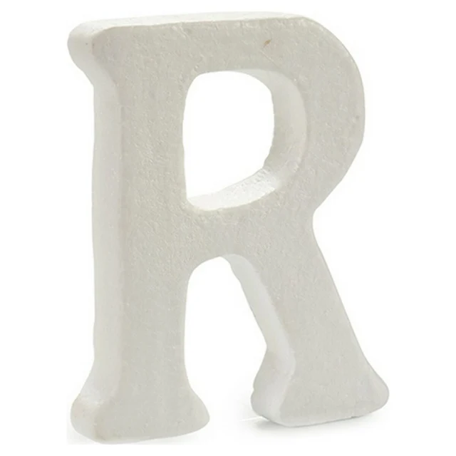 Letter R 15 x 12,5 cm polystyrene