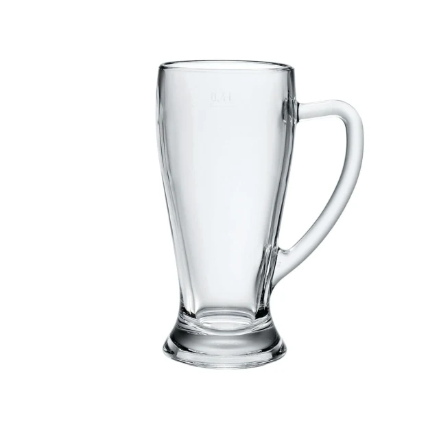Set of jugs Baviera Glass 400 ml Beer 6 Units