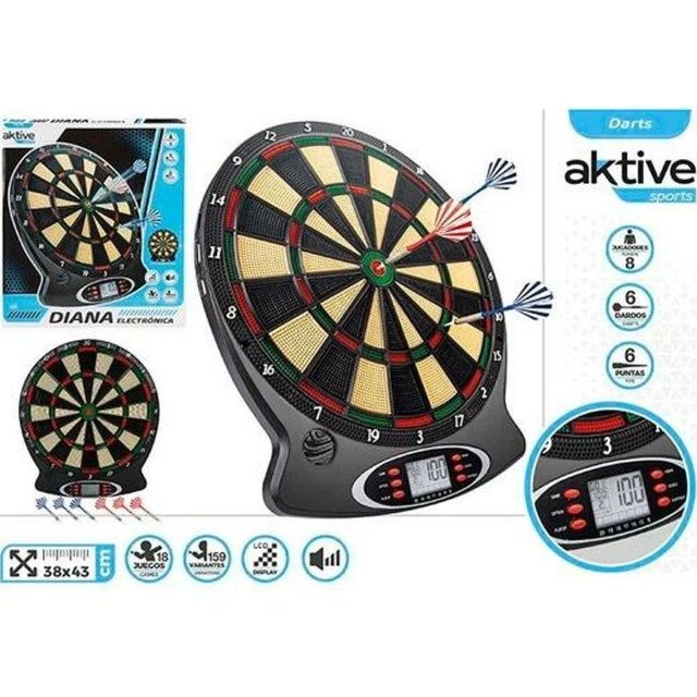 Electronic Dartboard 38 x 43 cm