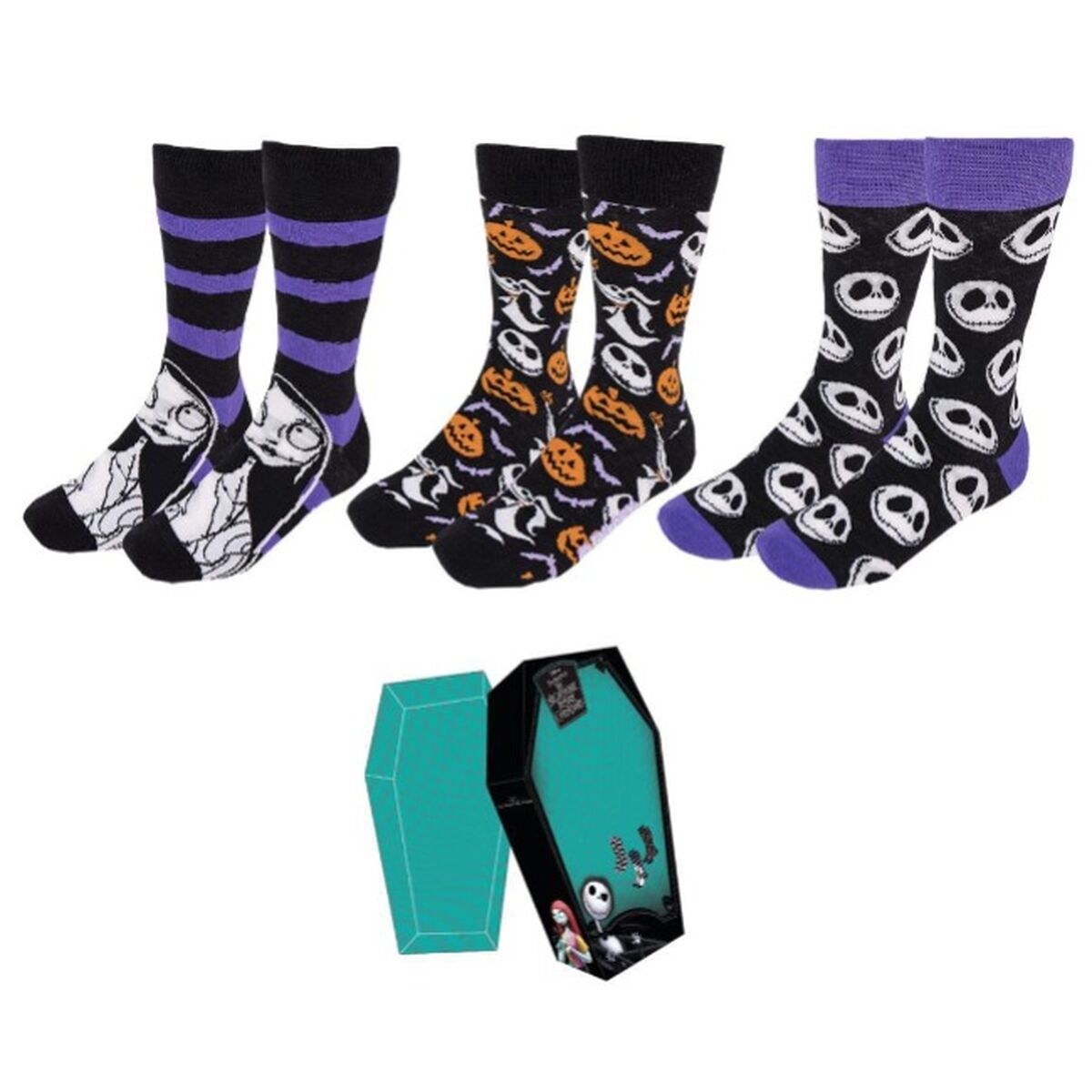 Socks 3 pairs One size (36-41)