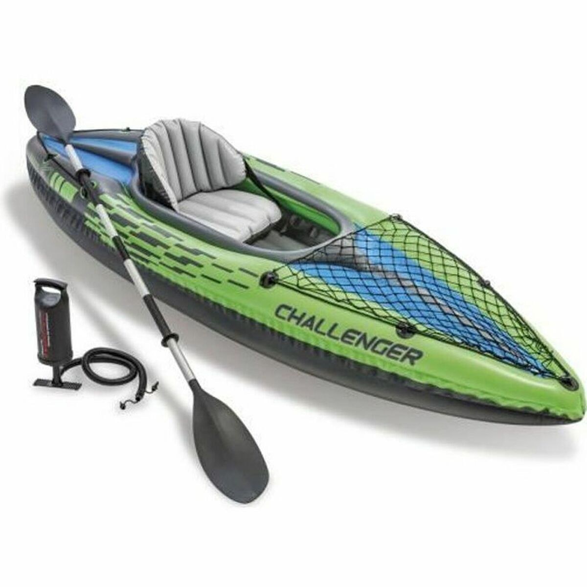 Inflatable Canoe Challenger K1 Green Inflatable 274 x 33 x 76 cm