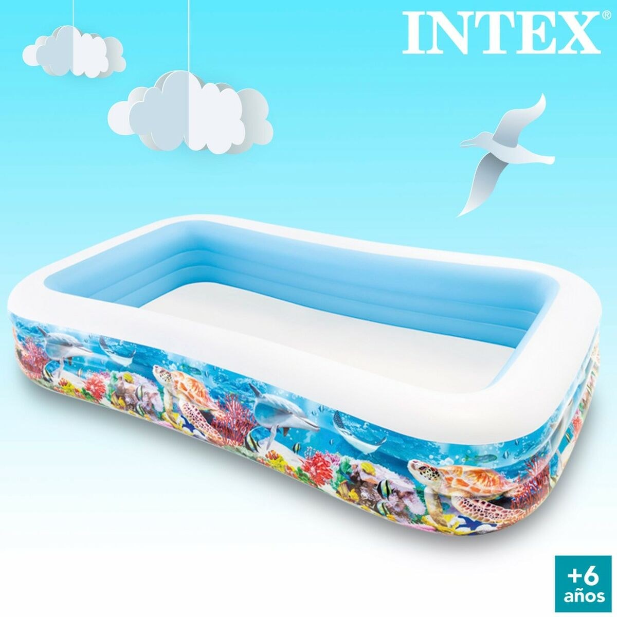 Inflatable pool Tropical 1020 L 305 x 56 x 183 cm
