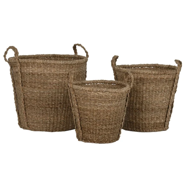 Basket set Natural Seagrass (3 Pieces)