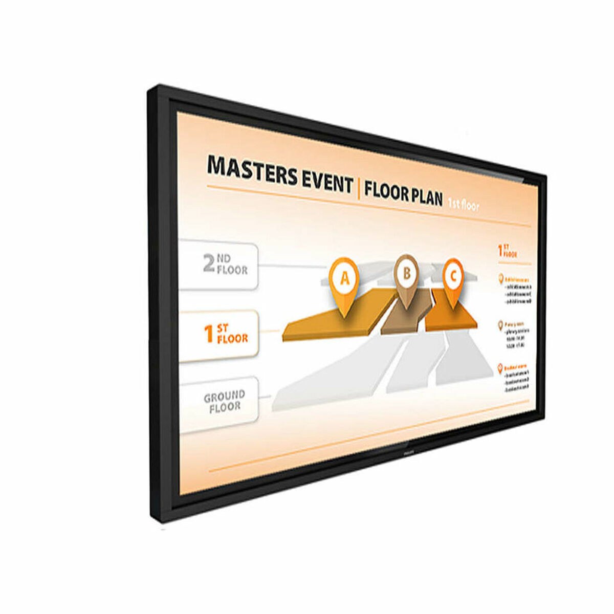 Videowall Monitor 32BDL3651T/00 Full HD 32"