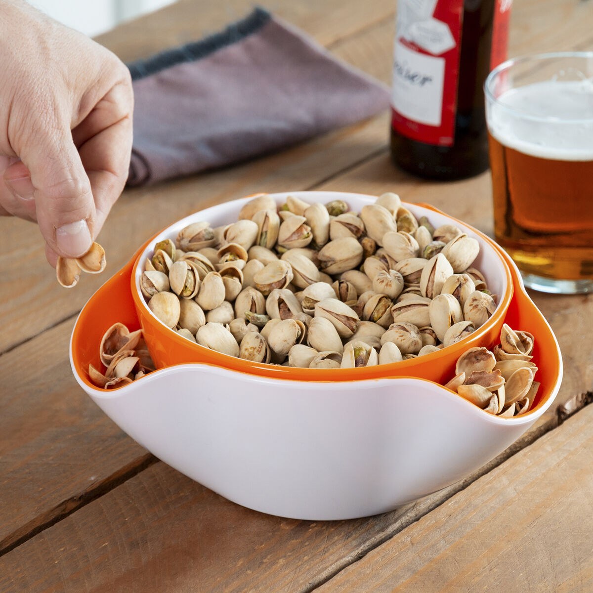 2-in-1 Snack Bowl 2 Pieces