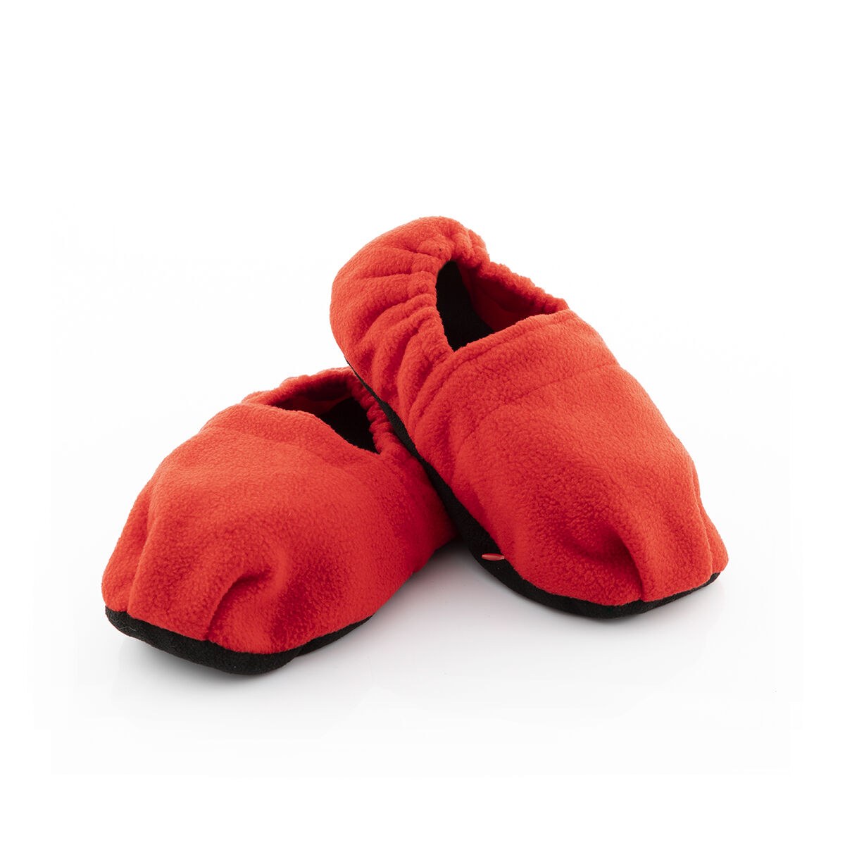Microwavable Heated Slippers Red