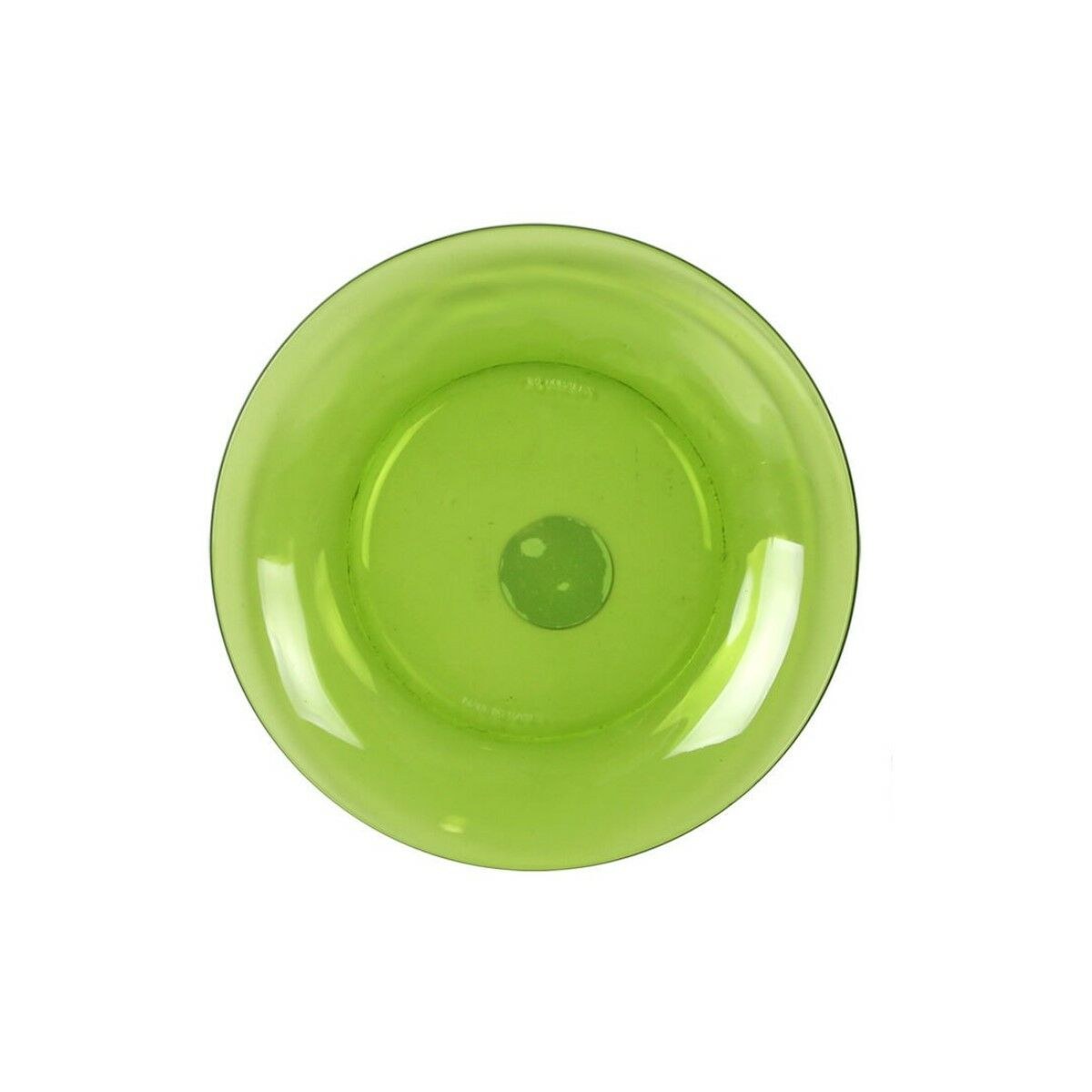 Dessert dish Lys Ø 19 cm Green (24 Units)