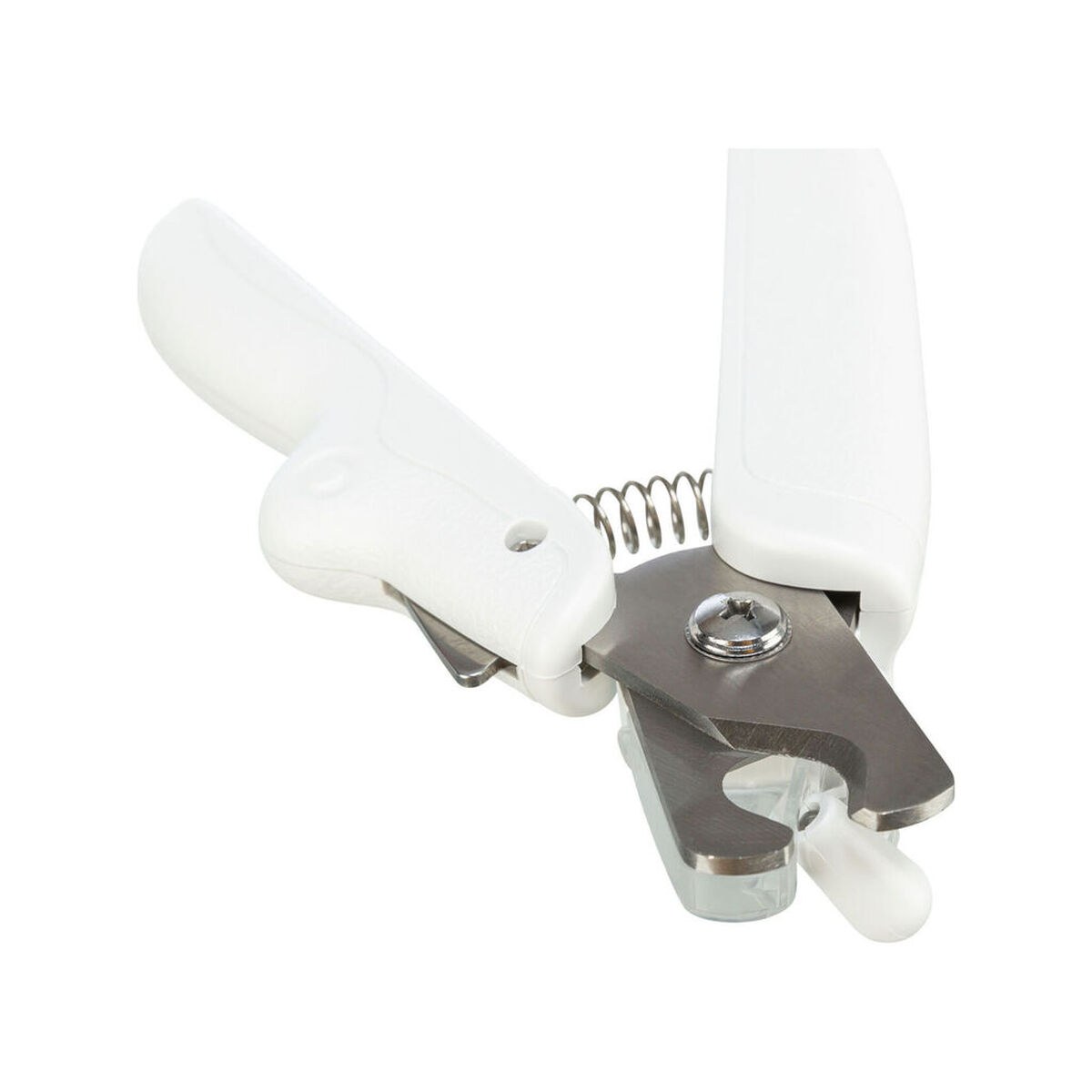 Pet Nail Clippers with LED Stainless steel Plastic 15 cm White