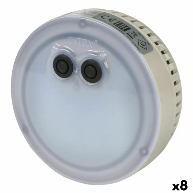 Pool light 28503 12 x 12 x 6,5 cm Multicolour (8 Units)