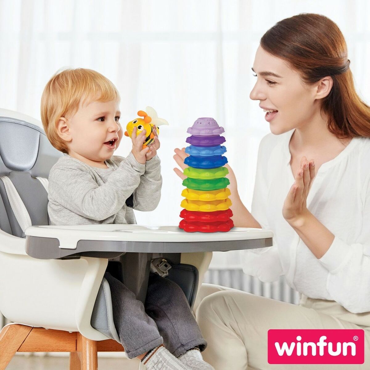 Interactive Toy for Babies 46686 13 x 35,5 x 13 cm Bee