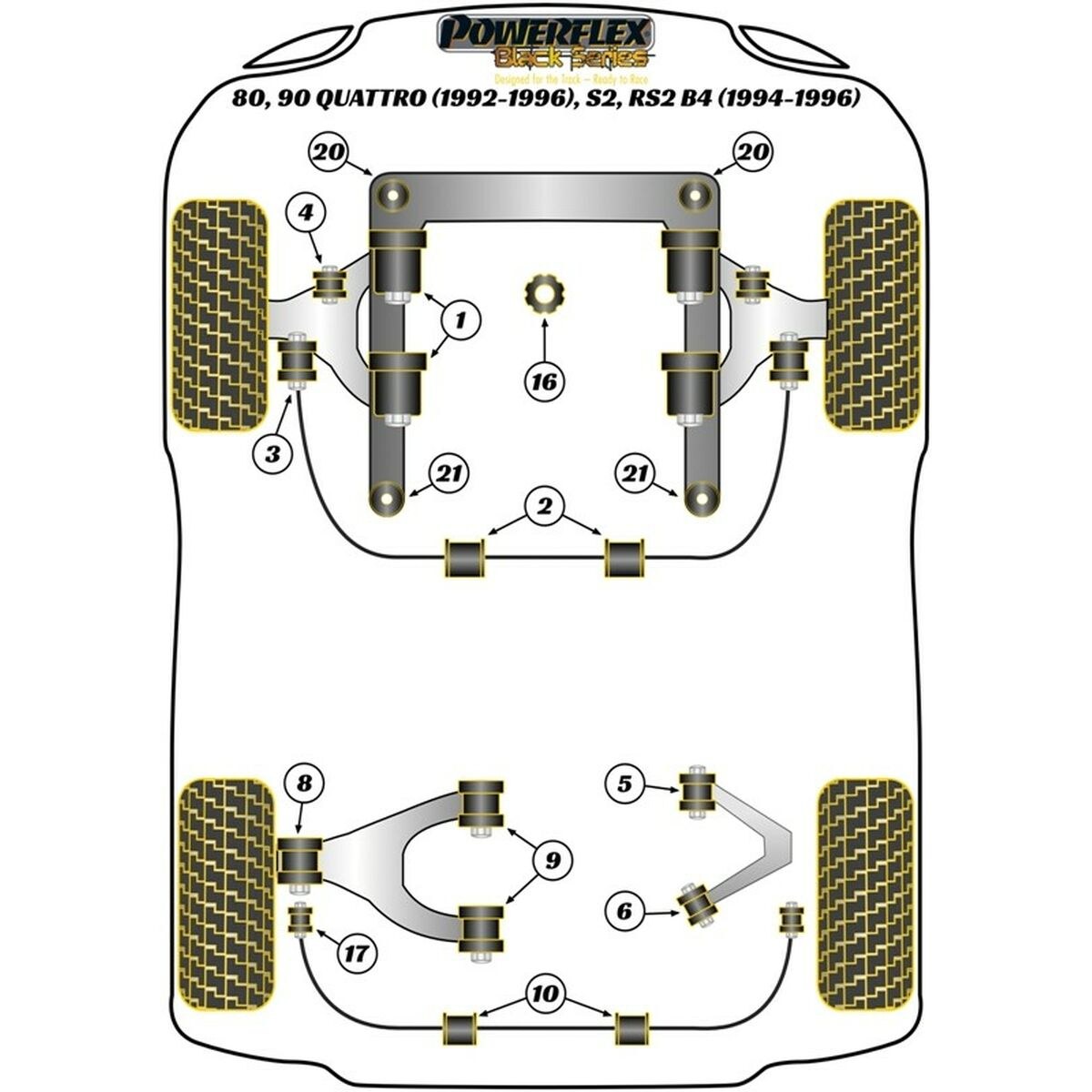 Silentblock PFA100-14