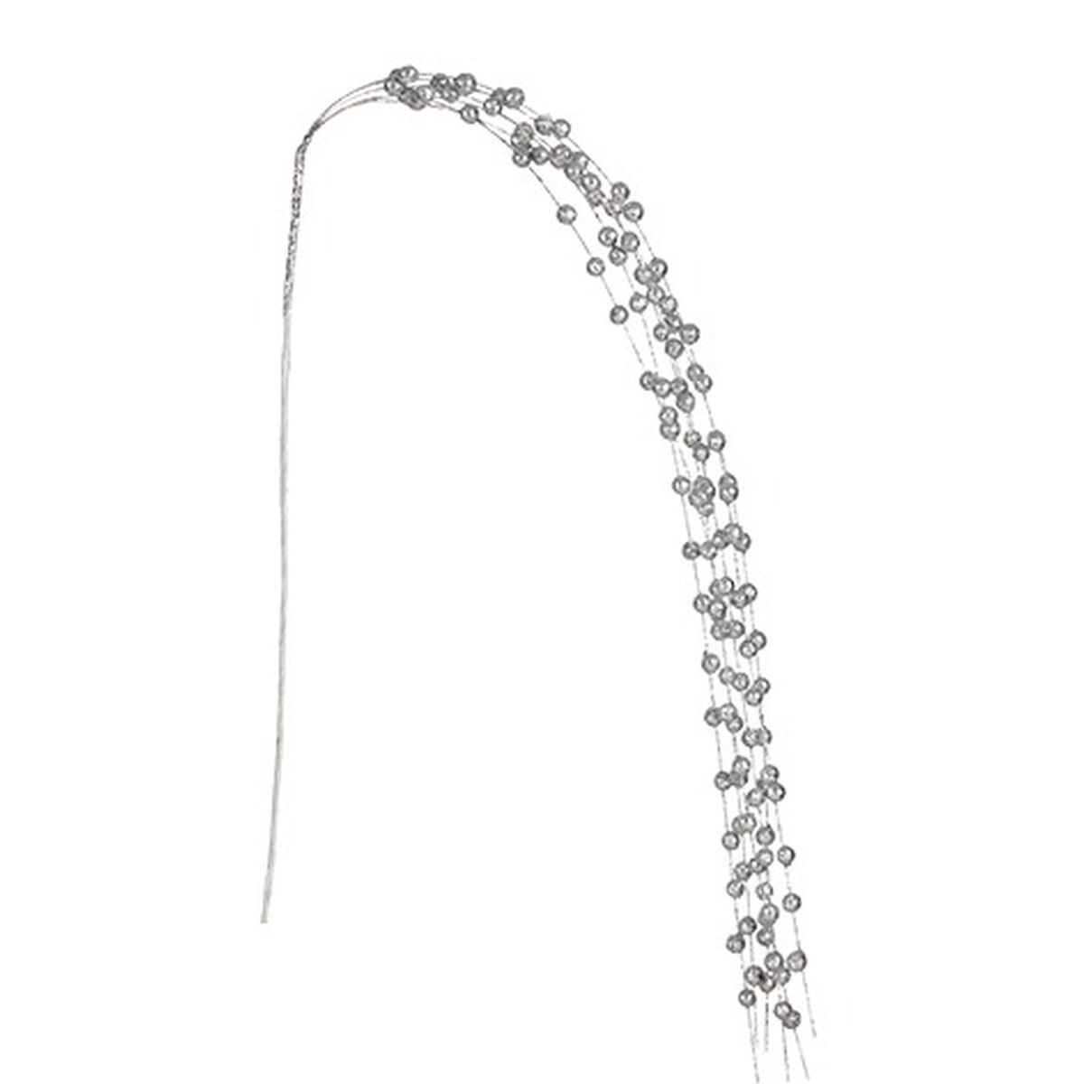 Branch Silver Balls 140 cm (12 Units)