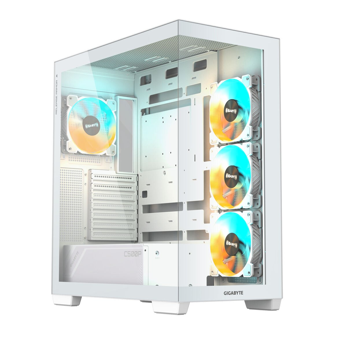 ATX Semi-tower Box C500 PANORAMIC STEALTH White