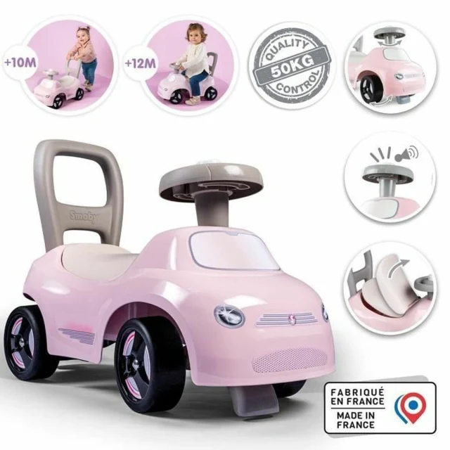 Ride-on toy Black Pink 2-in-1