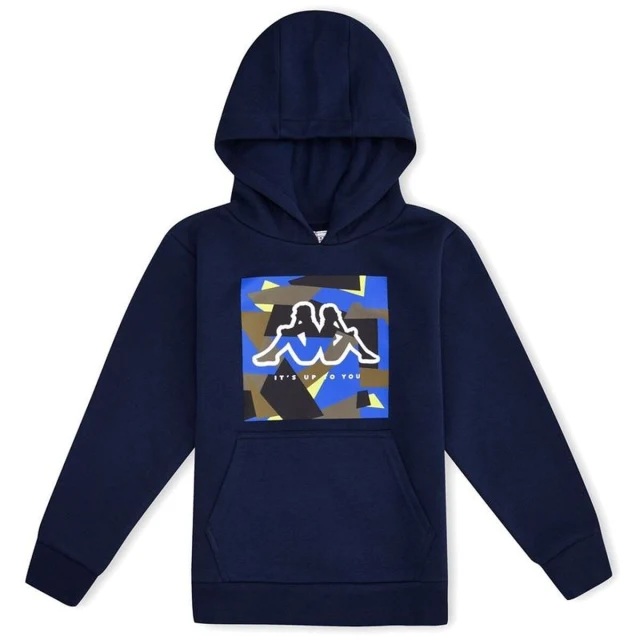Hooded Sweatshirt for Girls Clot Dark blue