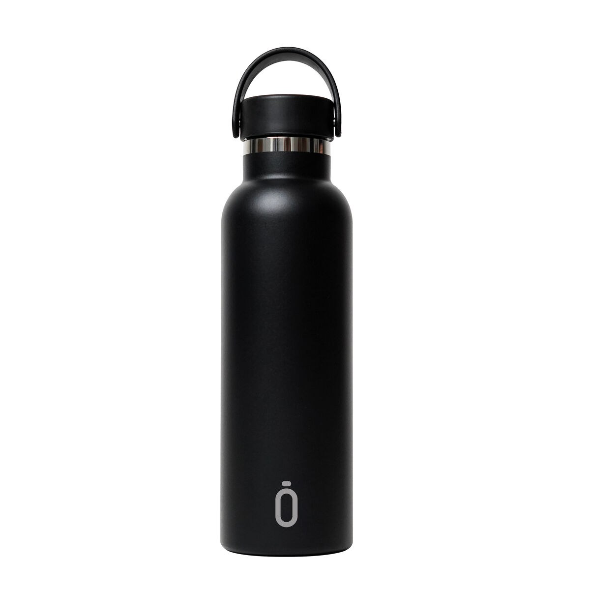 Thermal Bottle Negro Black Silicone Stainless steel
