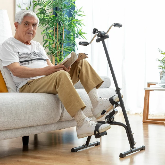 Dual Pedal Exerciser for Arms and Legs (Refurbished C)