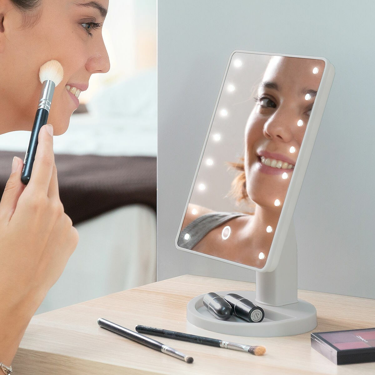 Tabletop Touch LED Mirror Perflex